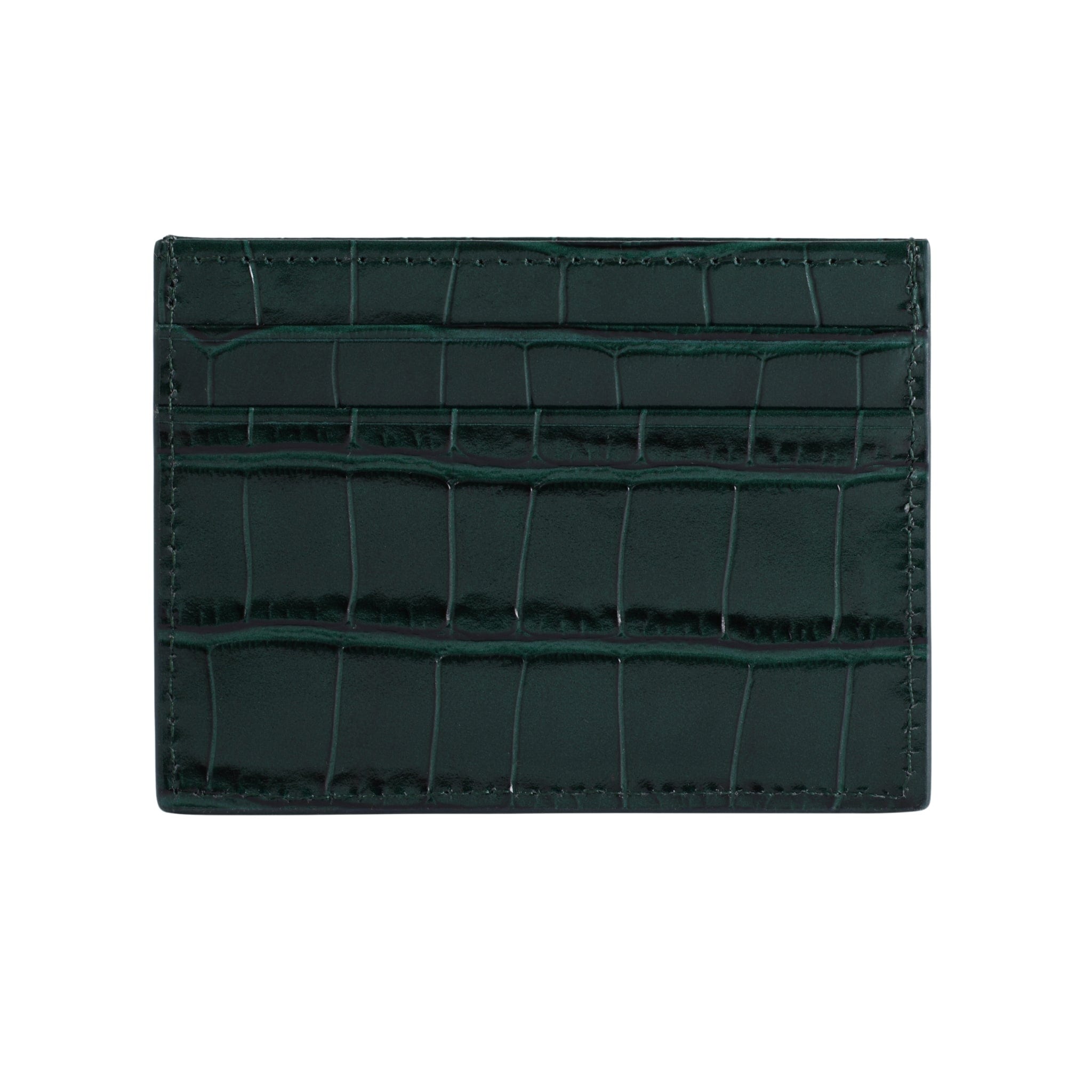 Θήκη Crocodile Embossed Leather Cardholder - GENTCREATE